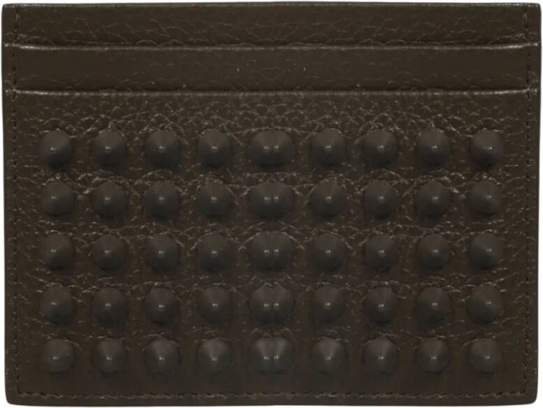 Christian Louboutin Portefeuilles; Kaarthouders Bruin Heren