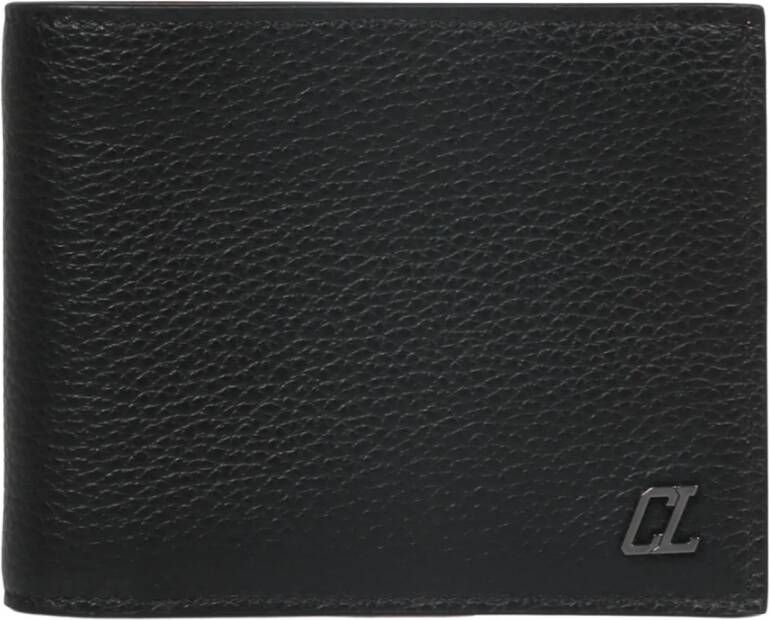 Christian Louboutin Portemonnee kaarthouder Zwart Heren