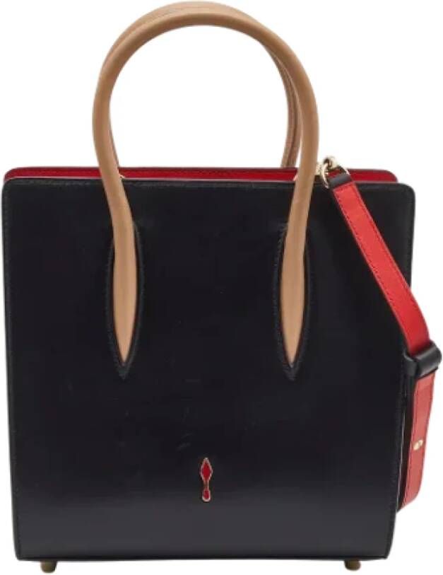 Christian Louboutin Pre-owned Leather totes Zwart Dames