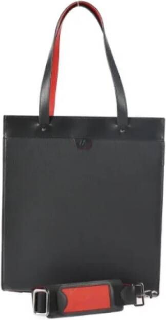 Christian Louboutin Pre-owned Leather totes Zwart Dames