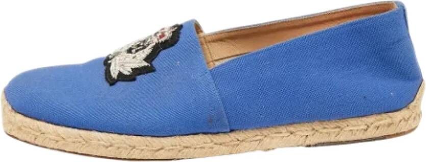 Christian Louboutin Pre-owned Platte schoenen Blauw Dames