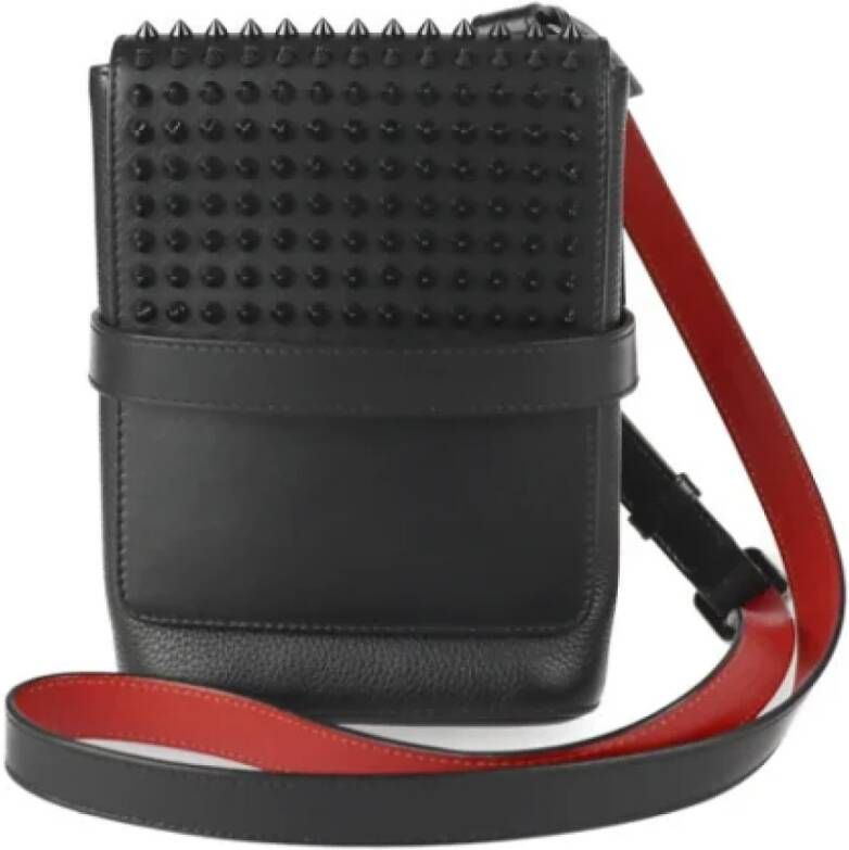 Christian Louboutin Pre-owned Leather shoulder-bags Zwart Dames