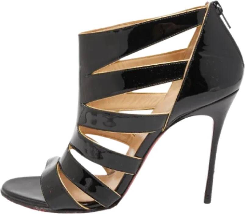 Christian Louboutin Pre-owned Sandalen Zwart Dames