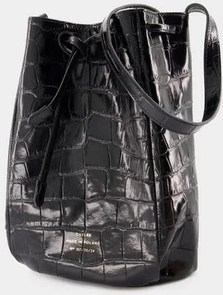 Chylak Shoppers Medium Shoulder Bag Leather Black in zwart - Foto 4