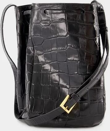 Chylak Shoppers Medium Shoulder Bag Leather Black in zwart - Foto 3