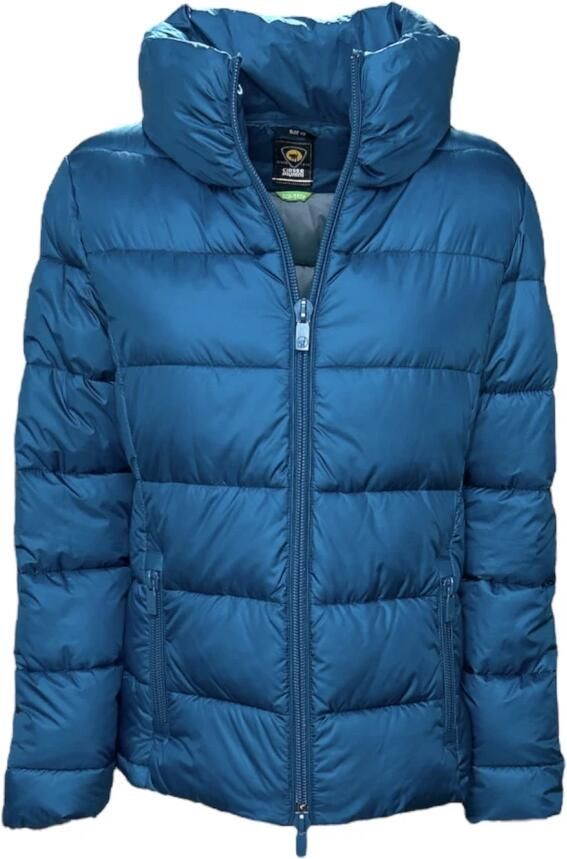 Ciesse Piumini Stijlvolle Parka met Gouden Rits Blue Heren
