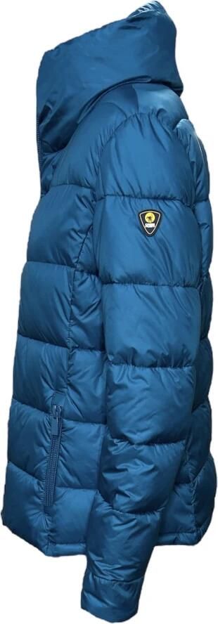 Ciesse Piumini Stijlvolle Parka met Gouden Rits Blue Heren - Foto 3