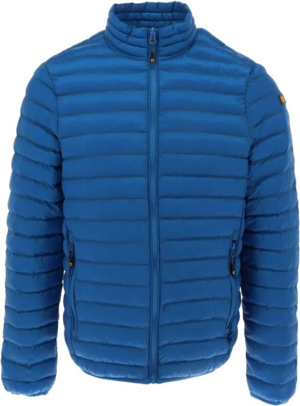 Ciesse Piumini Blauwe jas met ritssluiting en meerdere zakken Blue Heren