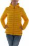 Ciesse Piumini Gele Hoodie Jas met Ritssluiting en Meerdere Zakken Yellow Dames - Thumbnail 1
