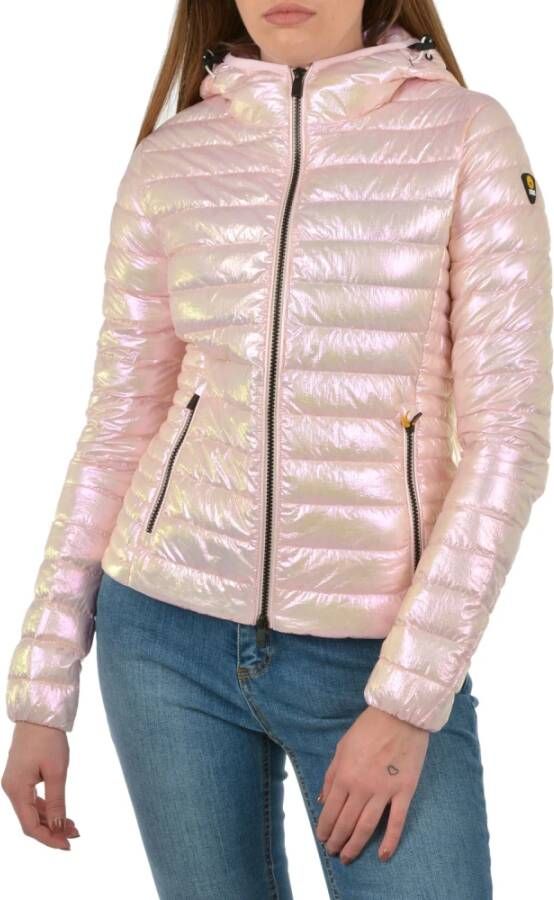 Ciesse Piumini Dames Hooded Carrie donsjack Pink Dames