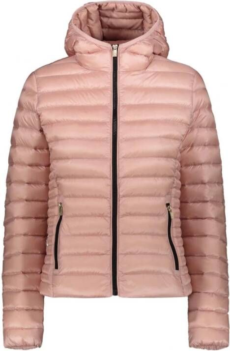 Ciesse Piumini Gewatteerde Jas met Capuchon Pink Dames