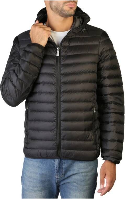 Ciesse Piumini Heren Bomberjack met Ritssluiting in Effen Kleur Gray Heren
