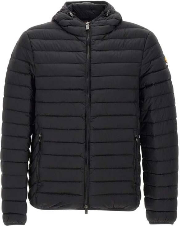 Ciesse Piumini Franklin 2.0 Zwarte Gewatteerde Jas met Capuchon Black Heren