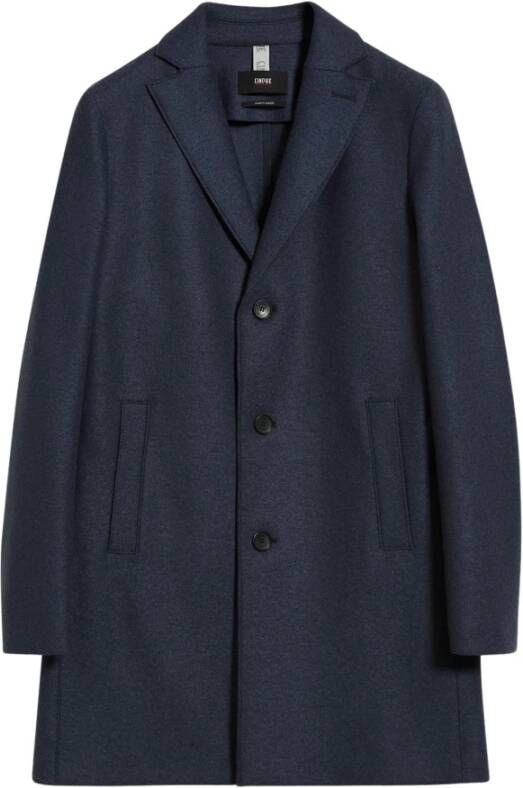 CINQUE Lange jas met reverskraag model 'Gastone'