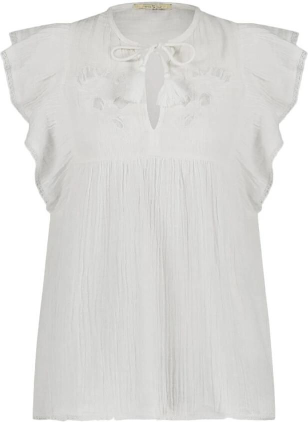 Circle of Trust Elegante Simone Blouse White Dames