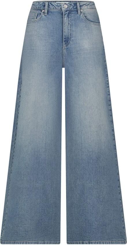 Circle of Trust high waist wide leg jeans medium blue denim - Foto 5