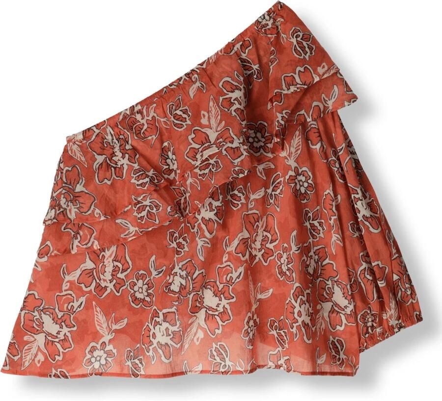 Circle of Trust Oranje Katoenen Blouse Marloes Top Orange Dames