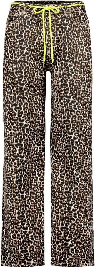 CIRCLE OF TRUST Dames Jeans Monica Wide Leg Bruin - Foto 5