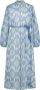 Circle of Trust maxi jurk Gwen met all over print en ceintuur lichtblauw wit - Thumbnail 3