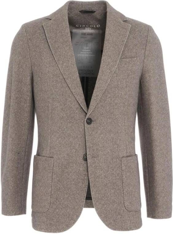 Circolo 1901 Blazers Beige Heren