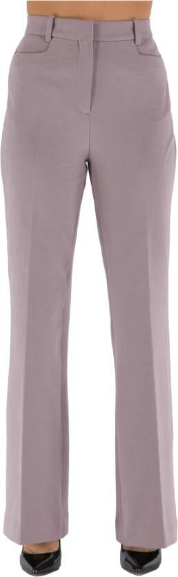 Circolo 1901 Slim-fit Trousers Roze Dames