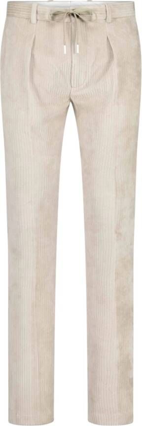 Circolo 1901 Slim-fit Trousers Beige Heren