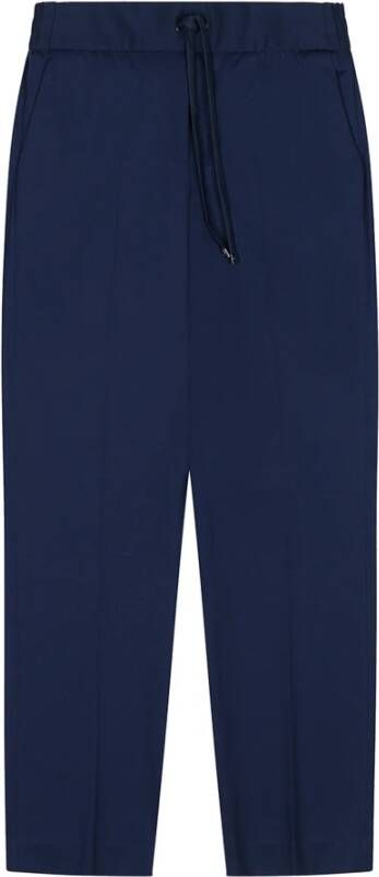Circolo 1901 Straight Trousers Blauw Dames