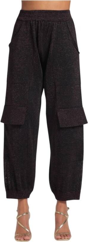 Circus Hotel Straight Trousers Bruin Dames