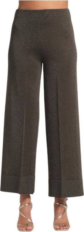 Circus Hotel Wide Trousers Groen Dames