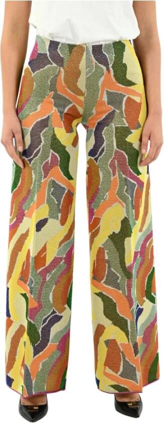 Circus Hotel Wide Trousers Meerkleurig Dames