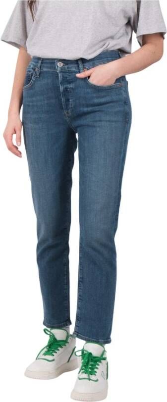 Citizens of Humanity Cropped Jeans Blauw Dames