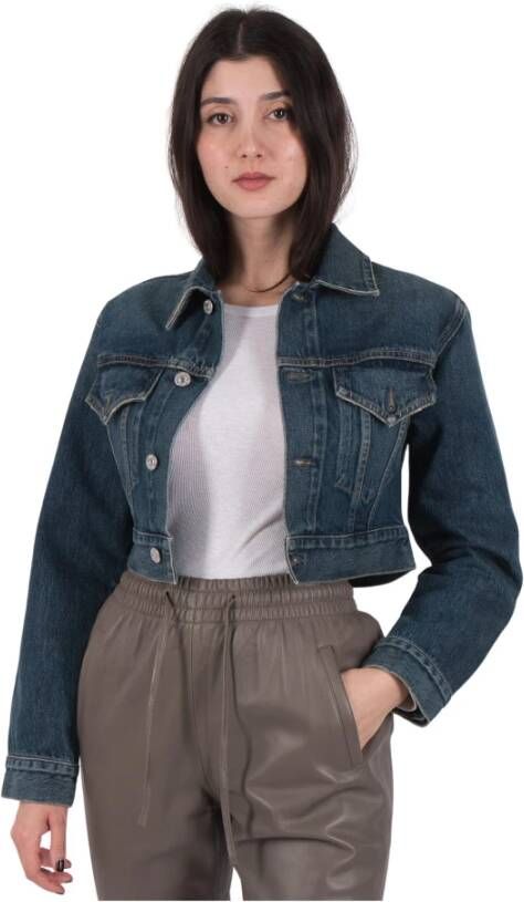 Citizens of Humanity Denim Jackets Blauw Dames