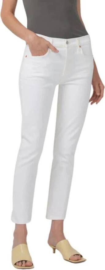 Citizens of Humanity Skinny Trousers Wit Dames