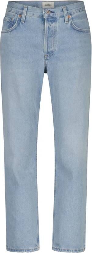 Citizens of Humanity Straight Jeans Blauw Dames