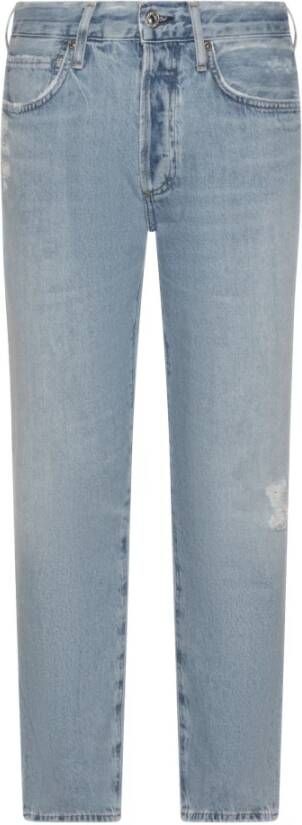 Citizens of Humanity Straight Jeans Blauw Dames