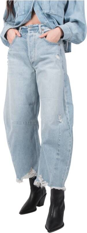 Citizens of Humanity Wide Jeans Blauw Dames