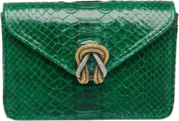 Claris Virot Clutches Groen Dames