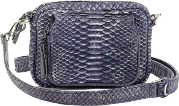 Claris Virot Cross Body Bags Blauw Dames