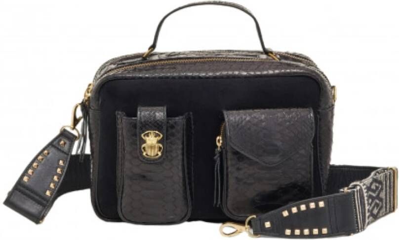 Claris Virot Crossbody zak Zwart Dames
