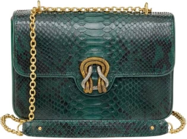 Claris Virot Shoulder Bags Groen Dames
