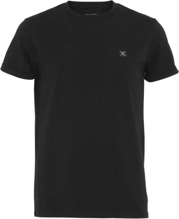 Clean Cut Basic Organic Tee Zwart Heren