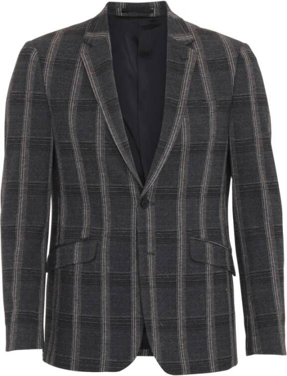 Clean Cut Blazer Grijs Heren