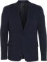 Clean Cut Blazer- Milano Blauw Heren - Thumbnail 1