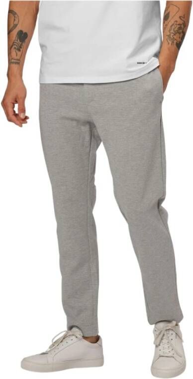 Clean Cut Broek Milano Jersey broek Grijs Heren