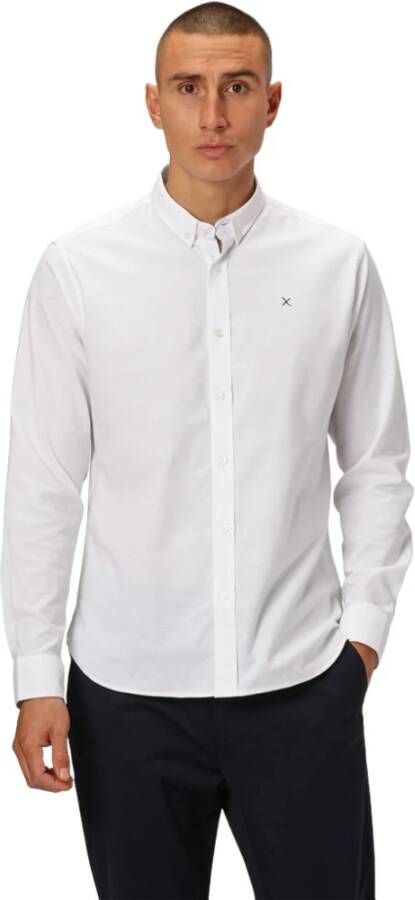 Clean Cut Casual Shirts Wit Heren
