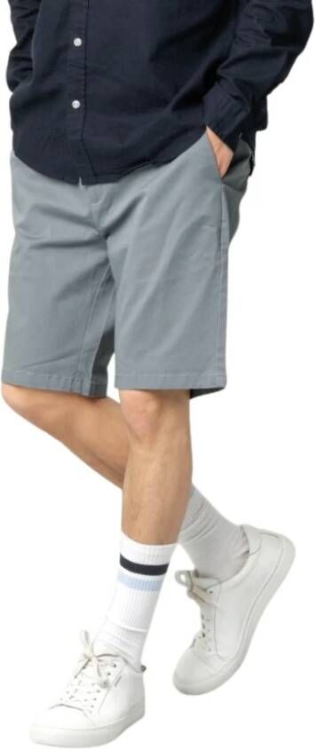 Clean Cut Korte Broek- CC Milano Twill Shorts Blauw Heren