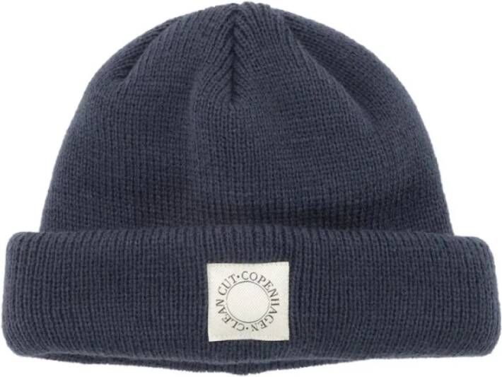 Clean Cut Muts- hugo beanie Blauw Heren