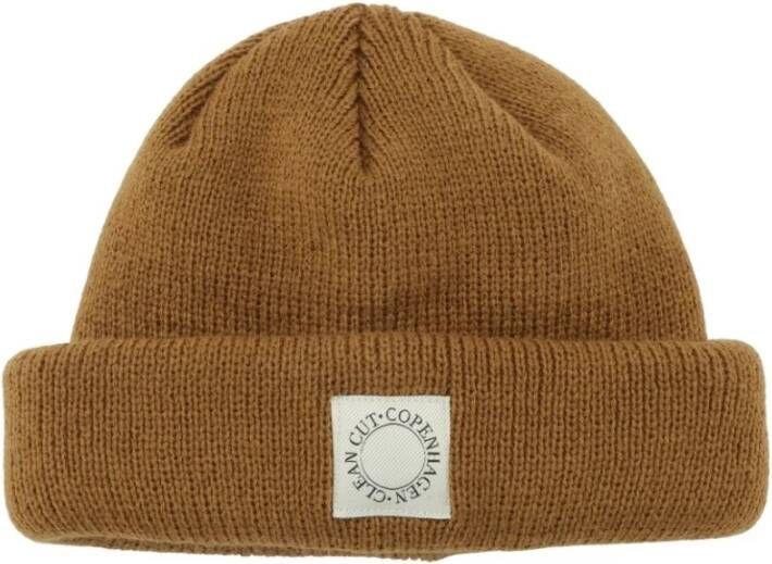 Clean Cut Muts- hugo beanie Bruin Heren