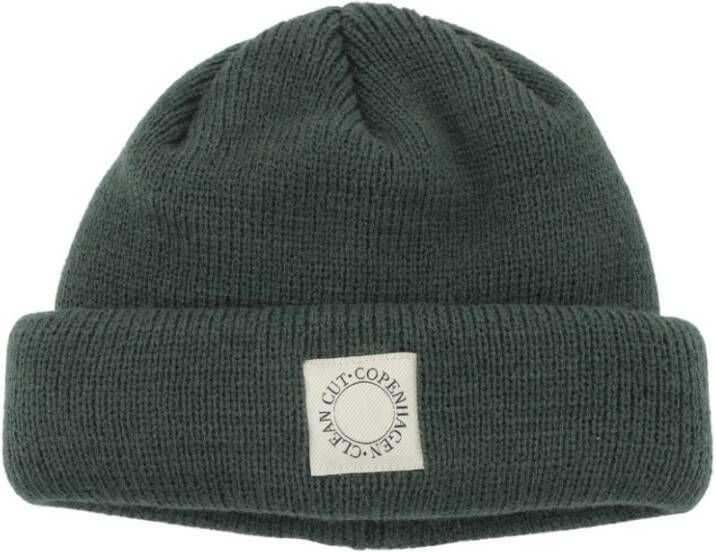 Clean Cut Muts- hugo beanie Groen Heren