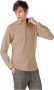 Clean Cut Overhemd Formal Stretch Overhemd Beige Heren - Thumbnail 1